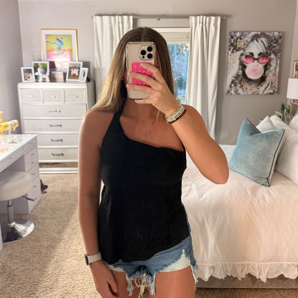 PacSun Black Halter Top